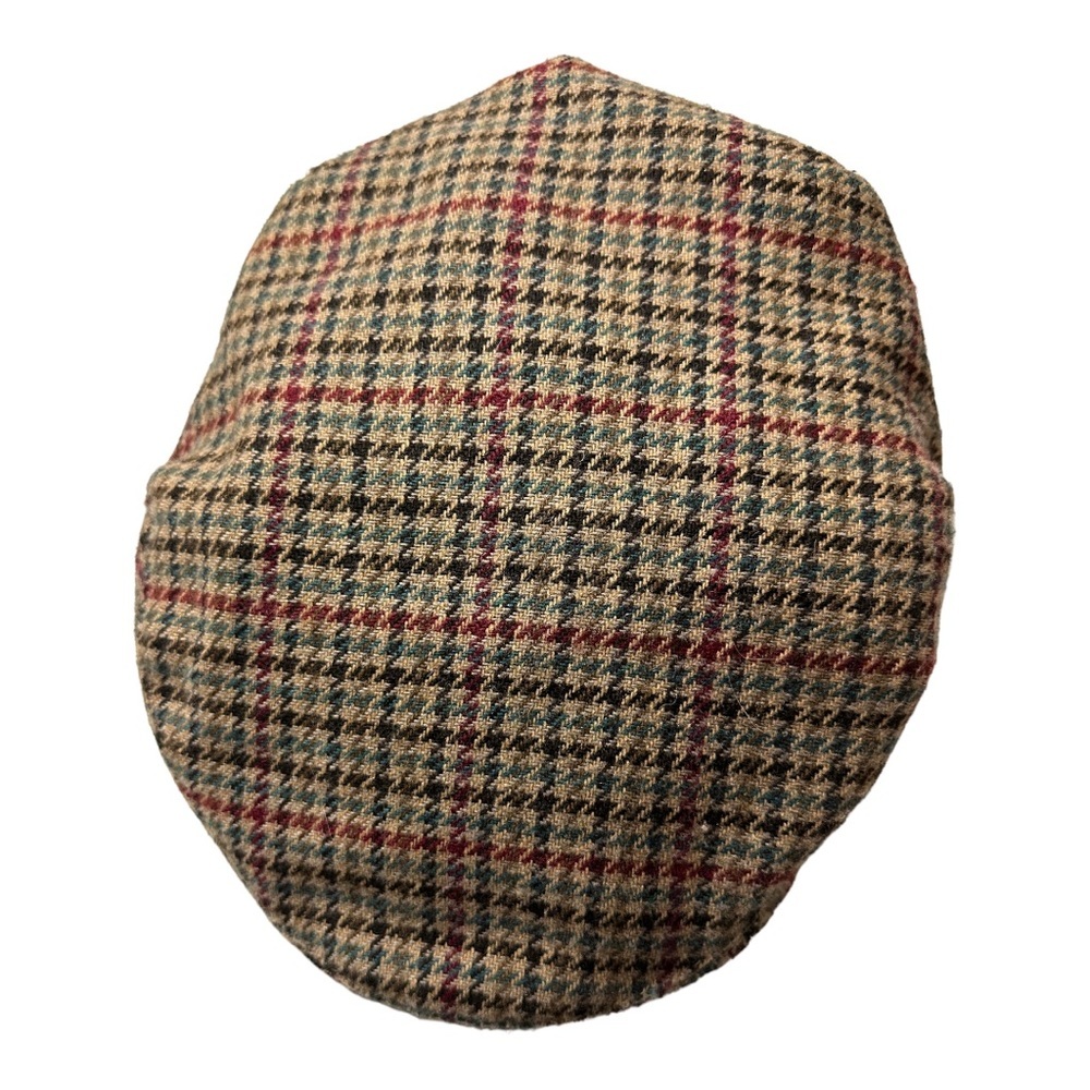 Jonathan Richard Ireland Tweed Wool-Blend Newsboy Cap Size Small - Picture 5 of 11